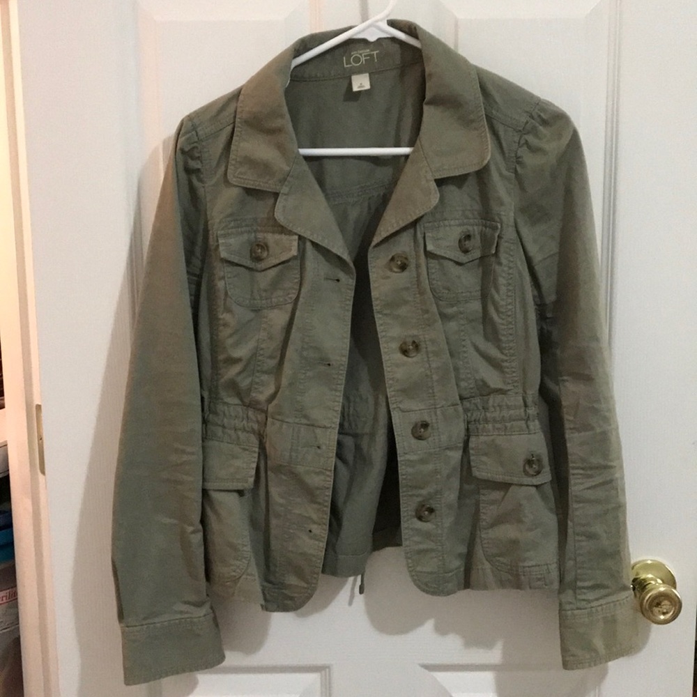 Ann Taylor Army Jacket